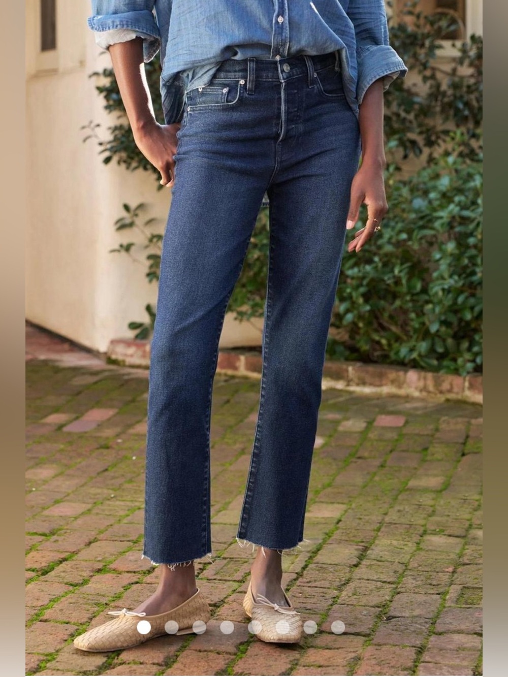 Frank & Eileen Cork Everyday Straight-Leg Jeans